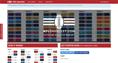 Desktop Screenshot of nflgauntlet.com